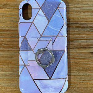 Velvet Caviar Purple Phone Case with Ring